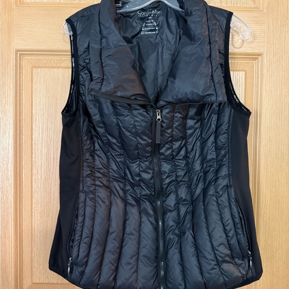 Calvin Klein Quilted Black Vest - Picture 1 of 4